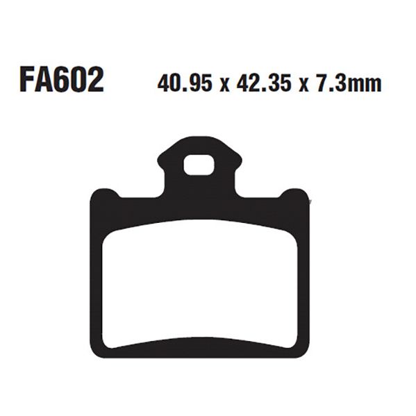 Brake Pads Std Ebc Fa602ttoder 7875537/7875537