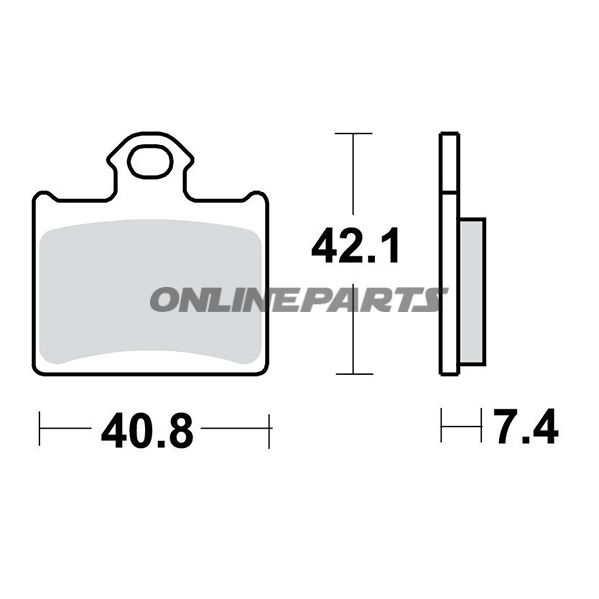 Brake Pads Offroad Trwaltn 7370109