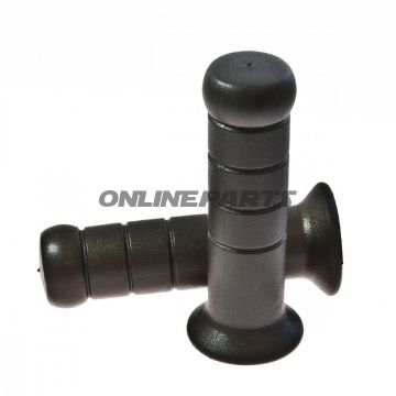 Domino Moped Grips Blackd22.Mm. L.122Mm Closed