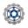 Brake Disc Vee Front Ebcblue