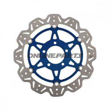 Brake Disc Vee Front Ebcblue