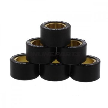 Malossi Roller Weight Set 15G23x18mm 6 Piece Set