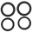 Fork Oil Seal Kit45x57x11 Inc Dust Cap