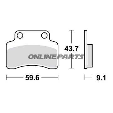 Brake Pads Std Trwalternative: 7320530