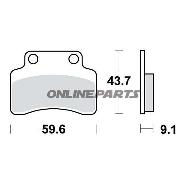 Brake Pads Std Trwalternative: 7320530