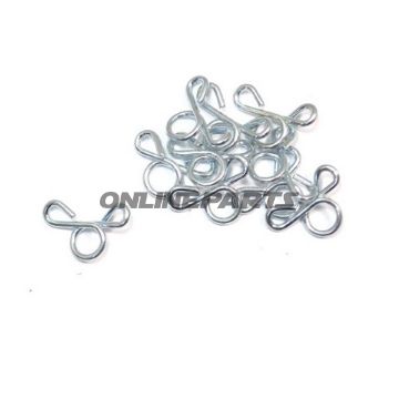 Fuel Hose Clamps Jmp 5.0Mmgalvanised Pack Of 20
