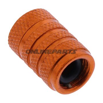 Aluminium Valve Cap Jmporange
