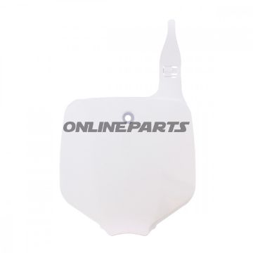 Number Plate White