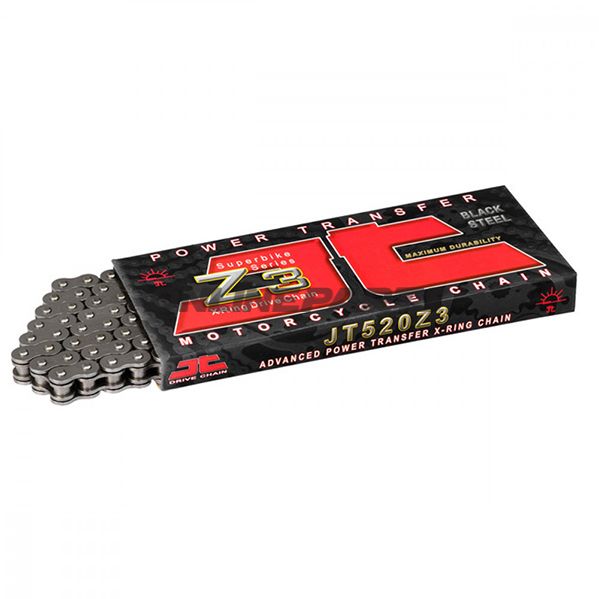Jt X-Ring Chain 520Z3/118Open Chain With Rivet Link