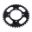 Rear Sprocket 40 Tooth Pitch 520 Blackinner Diameter 090 Bolt Spacing 110
