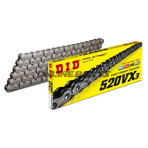 Did X-Ring Chain 520Vx3/120Open Chain With Clip Link
