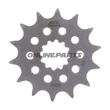 Racing Fortandhjul 14Z dele 428 fint tandet indre diameter 17/20