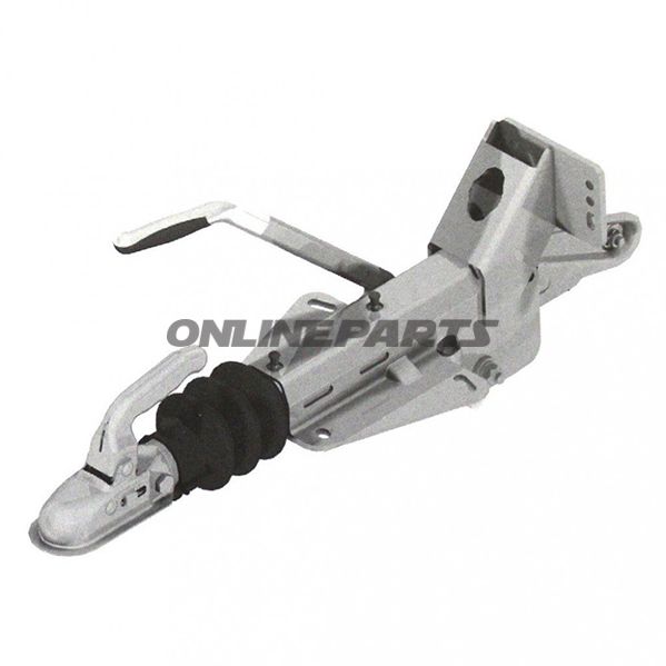 Braked Overrun Coupling Knottkf27gf With Jockey Wheel