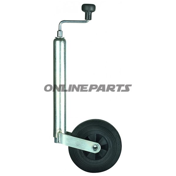Support Wheel Solid Rubber Galvanized48 Mm 200X50 Al-Ko