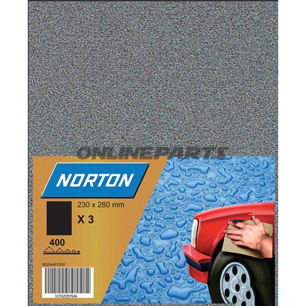 Sandpaper Wf 230X280 K600sb-Packung 3 St T489 Ungel