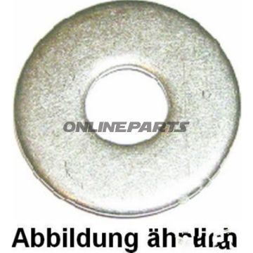 Washer M6 Plated Steel Din9021pack 100 Pieces