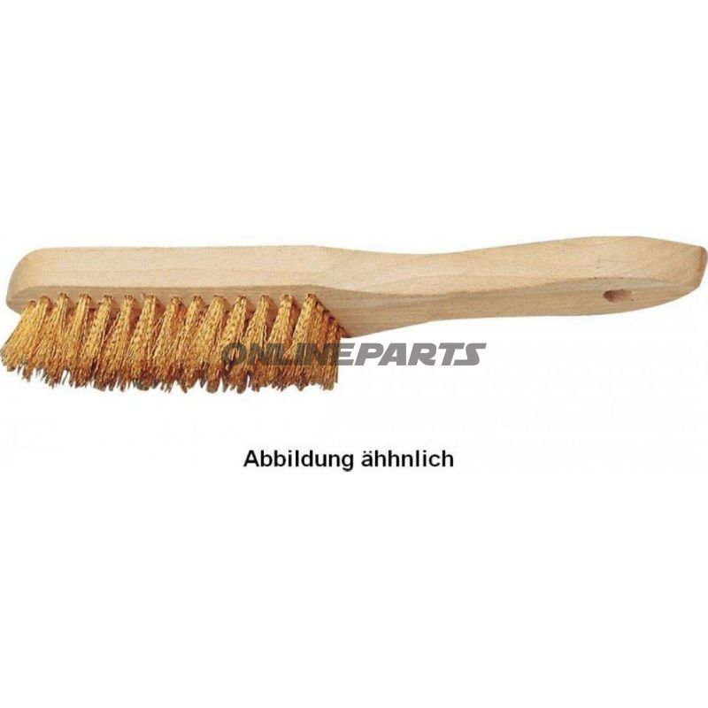 Osborn Hand Wire Brush Brass4-Row