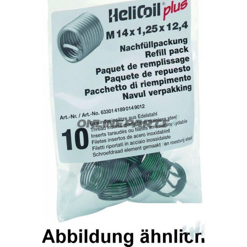 Thread Repair Helip M9x1.25Länge 13.5 Mm Inhalt 10 Stück