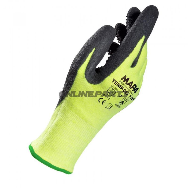 Mechanics Work Glovesmapa Temp-Dex Size 9 Large