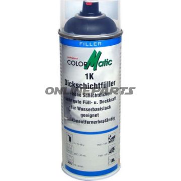 Filler Acryl 1K 400Mlblack Colorm Hg7