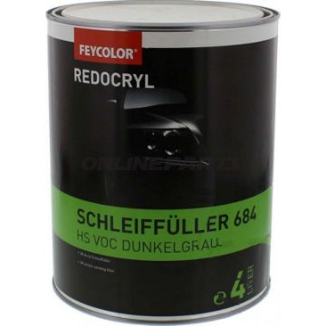 Primer Filler 2K Acryl 4Ldungrau Redocryl Hs 684