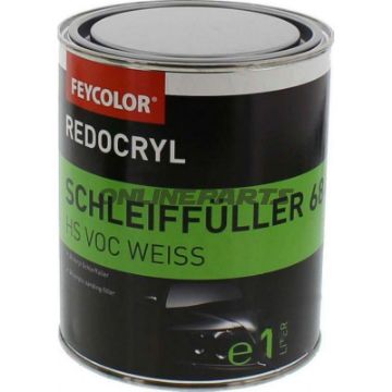 Primer Filler 2K Acryl 1Lwhite Redocryl Hs 684