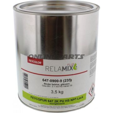 Hs-Hochglanzlac 2K 3.5 Kg647 Transparent Feycopur