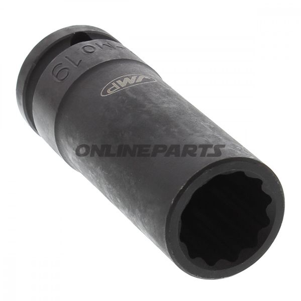 Kraft-Stecknuss 12 Kant 1/2 Zoll 30 Jmplength 82Mm