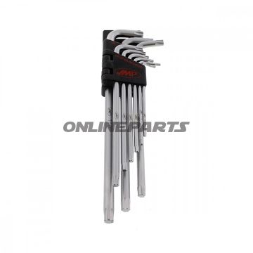 Winkelschr Dreher Kit Tx Jmp9-Teilig Torx T10-T50