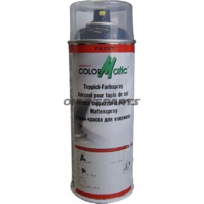 Carpet Colour Spray 400Mlblack 1K Colormatic