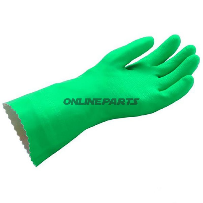 Work Gloves Nitrilgreen Baumwollstrick Gr.8