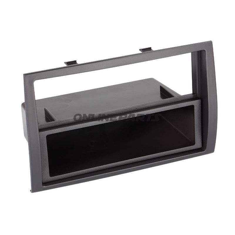 Radioblende 2-Din Blackmit Fach