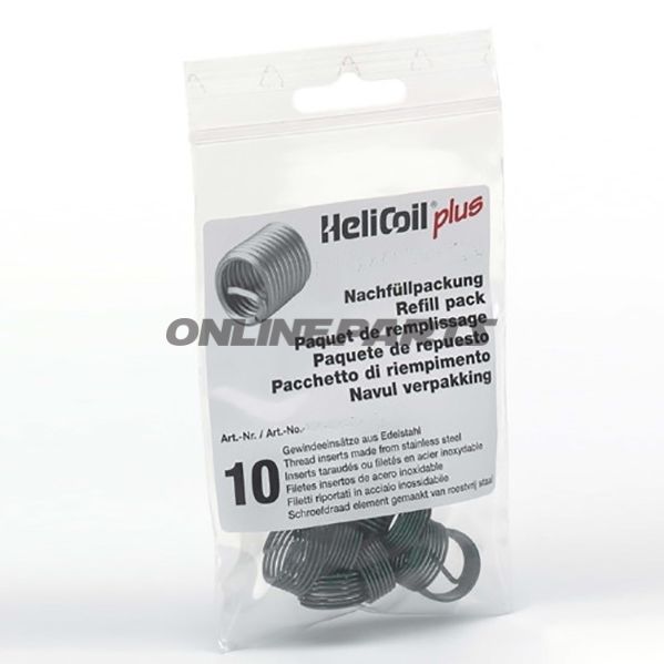 Thread Repair Helip M8x1.0Länge 16 Mm Inhalt 10 Stück