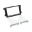 Radioblende 2-Din Black