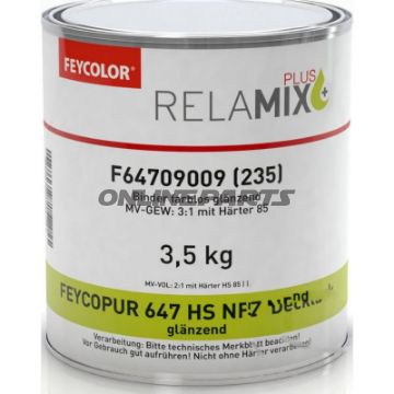 Hs-Hochglanzlac 2K 3.5 Kg647 Transparent Feycopur