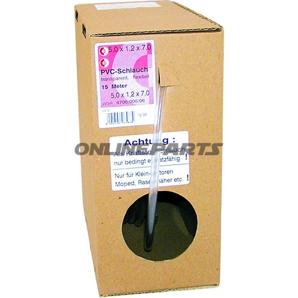Slange Klar Pvc 6Mm, 15Malt No 4671988
