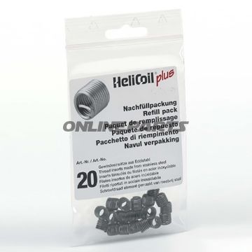 Gevind Rep. Heli Plus M6x9pack Contents 20 Pieces