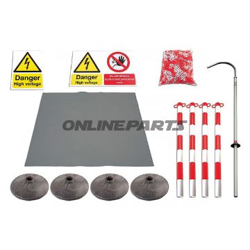 Absperrung Kit Hvwerkstatt