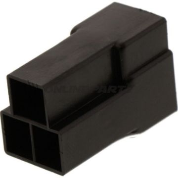 Flachsteckgehäuse 3-Pol Jmppack 1 Pcs