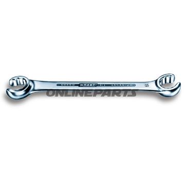 Double Ring Spanner Open 12X14