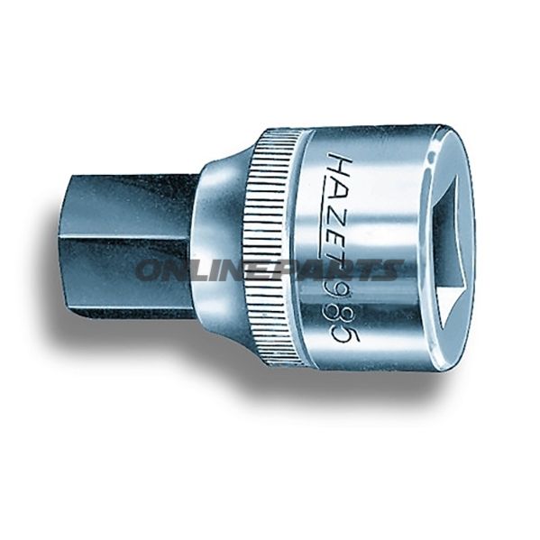 Innensechskant-Stecknuss 1/2 Zoll 19Mmlength 42Mm