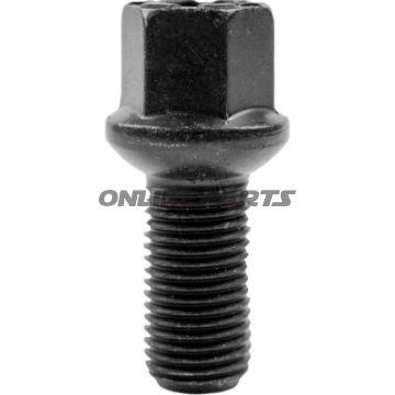 Wheel Nut M14x1.5X27 Ku 17Black Pkg 10 Pcs