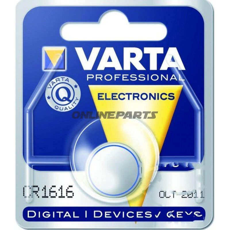 Batteri, Cr1616 Fjernbetjeningsingle 1 Blister Pack