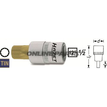 Insert Vielzahn 1/2 M6length 52Mm