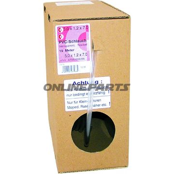 Clear Fuel Hose 4Mm 15M Packalt No 4671780