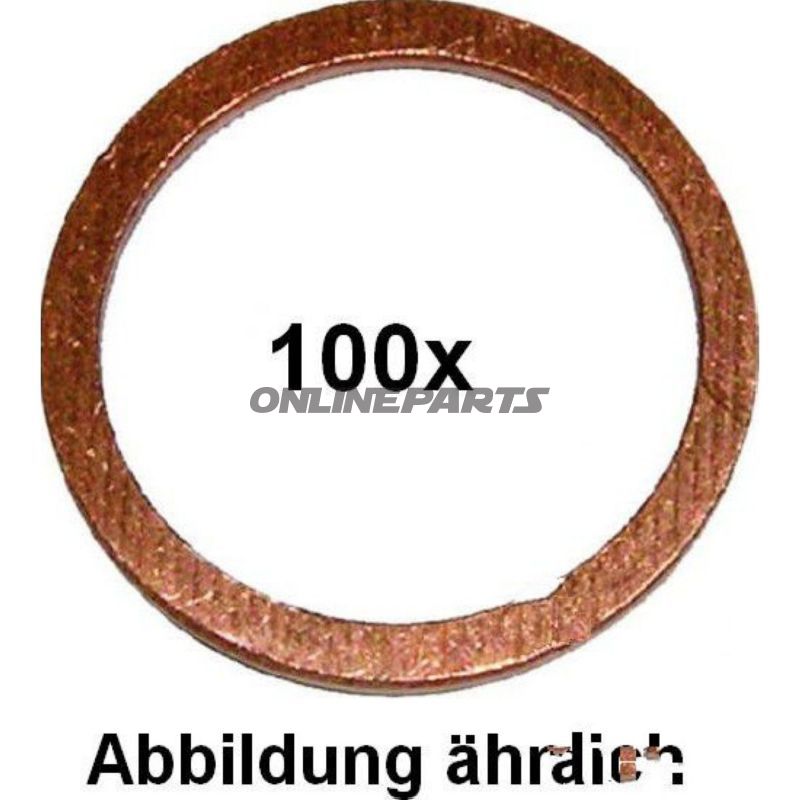 Copper Sealing Washer 5X9x1100 Pieces
