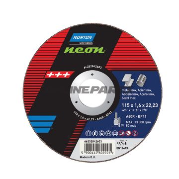 Grinding Cutting Disc 115X1.0 Metalsee Also 5649629 Metal Stainless Steel Thin Sheets