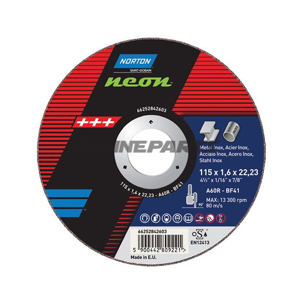 Atlas Fast Cutting Disc115 X 22 X 3.00 Mm See Also 5647334