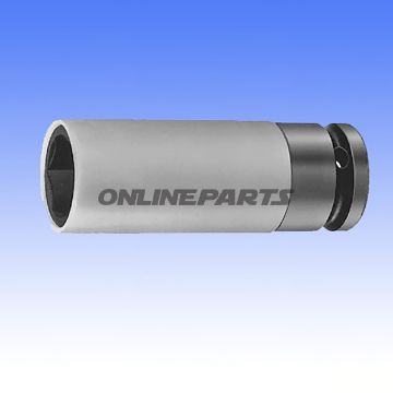 Kraft-Stecknuss 6 Kant 1/2 Zoll 17 Mm Jmpummantelt Length 85 Mm