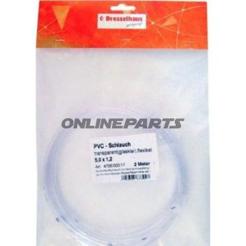 Clear Fuel Hose 4Mmpack Contains 2 Metres